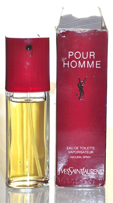 yves saint laurent profumo uomo 1983|ysl pour homme.